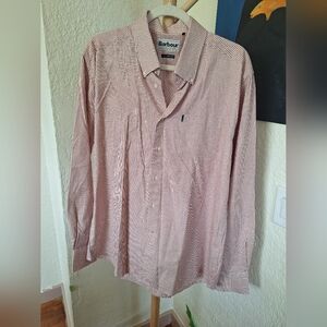 Barbour Men's Red Checkered Shirt